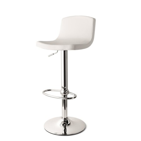 Tabouret réglable assise rembourrée
