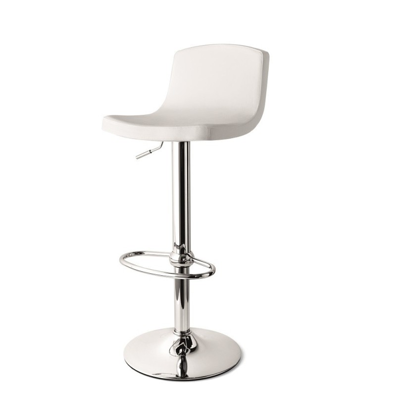 Tabouret réglable assise rembourrée