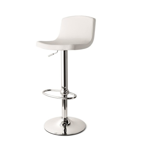 Tabouret réglable assise rembourrée