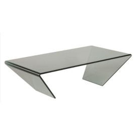 Table basse entièrement en verre renforcé