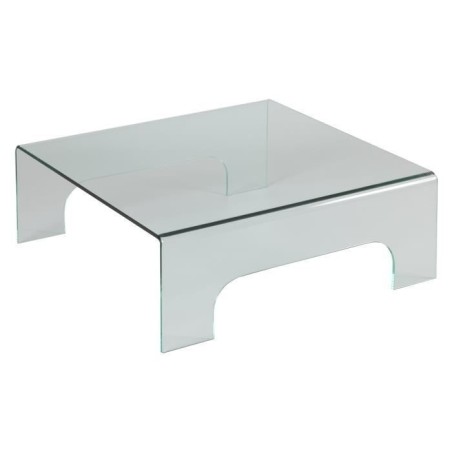 Table basse carrée 90x90 en verre