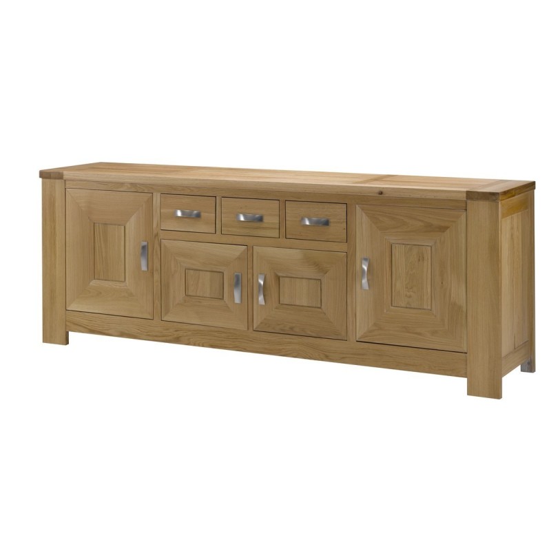 Buffet enfilade 4 portes chêne