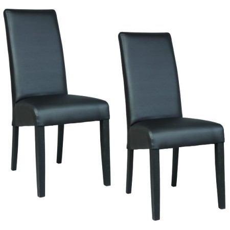 Chaise salle a manger noire