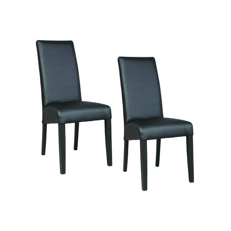 Chaise salle a manger noire