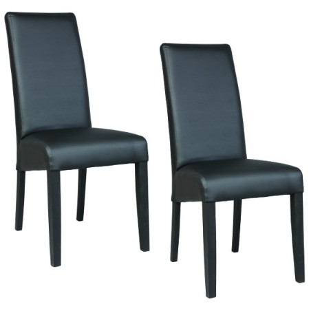 Chaise salle a manger noire