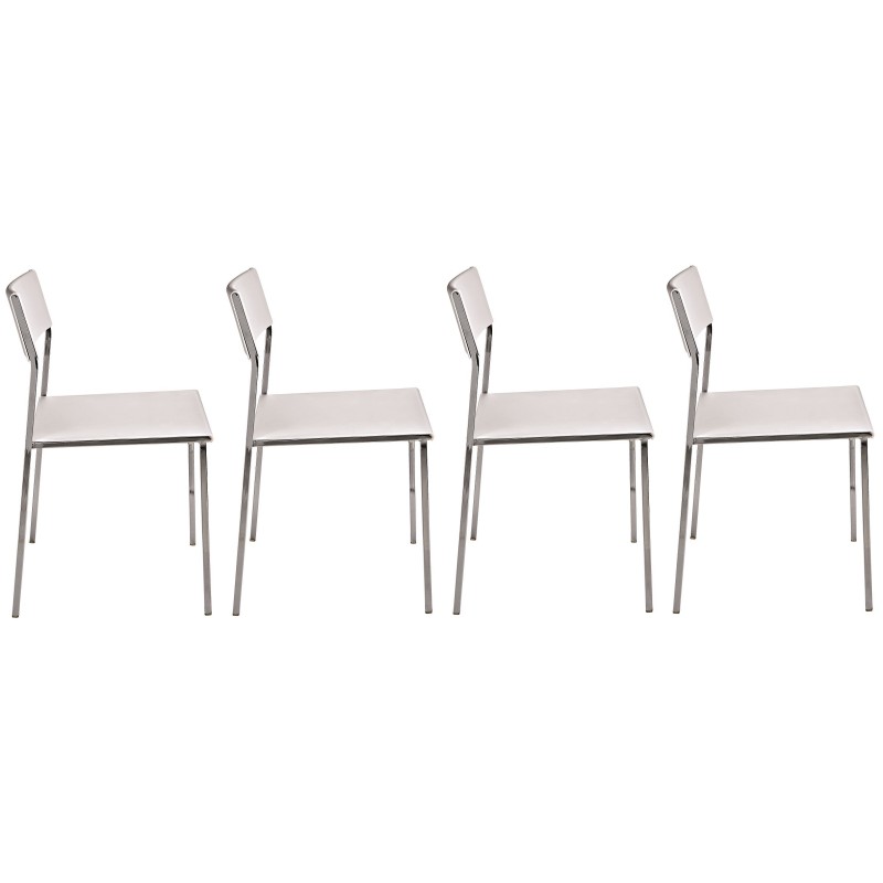 Lot de 4 chaises de cuisine