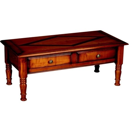 Table basse - louis philippe en merisier