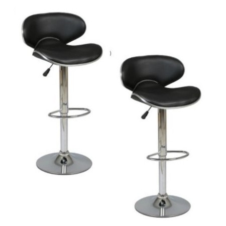 Tabouret haut noir de bar