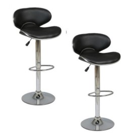 Tabouret haut noir de bar