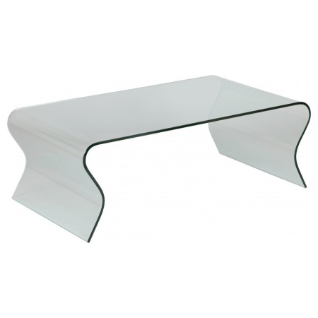 Table de salon en 120 de longueur 100% verre