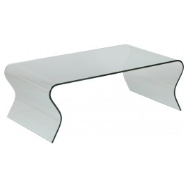 Table de salon en 120 de longueur 100% verre