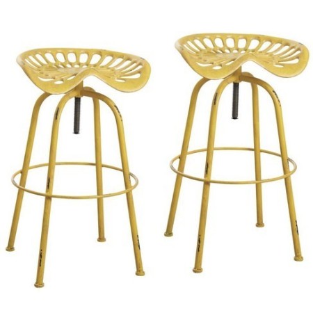 Tabourets tracteur pivotants
