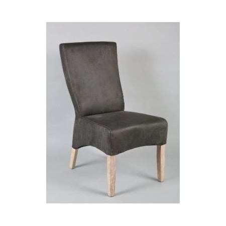 destockage chaise grise