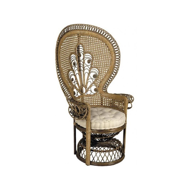 Fauteuil emmanuelle en rotin