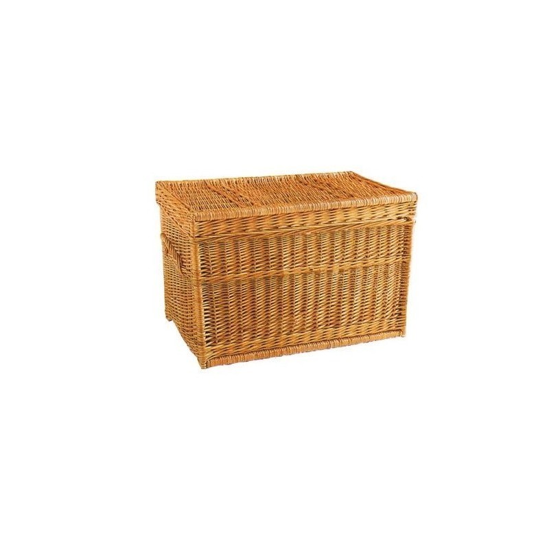 Malle de rangement en osier