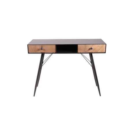 Console vintage bois métal
