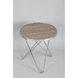 Fauteuil tissu gris