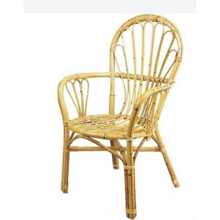 Fauteuil en rotin pour terrasse