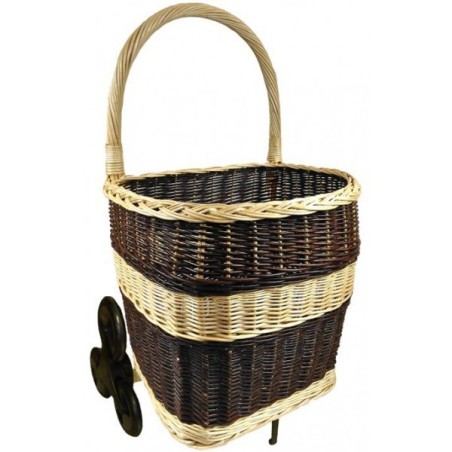 Chariot bois pour escalier