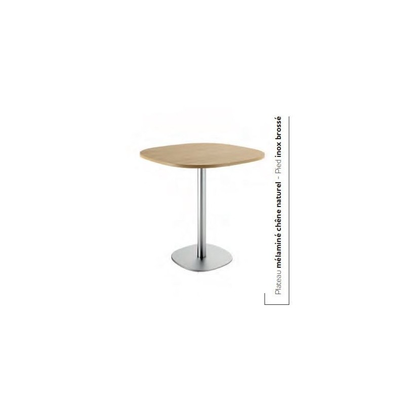 Table de cuisine plateau 90