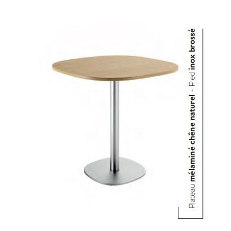 Table de cuisine plateau 90