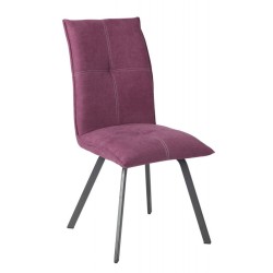 lot de 2 chaises de salle a manger style design