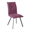 lot de 2 chaises de salle a manger style design