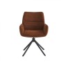 Lot de 2 chaises design rotatives