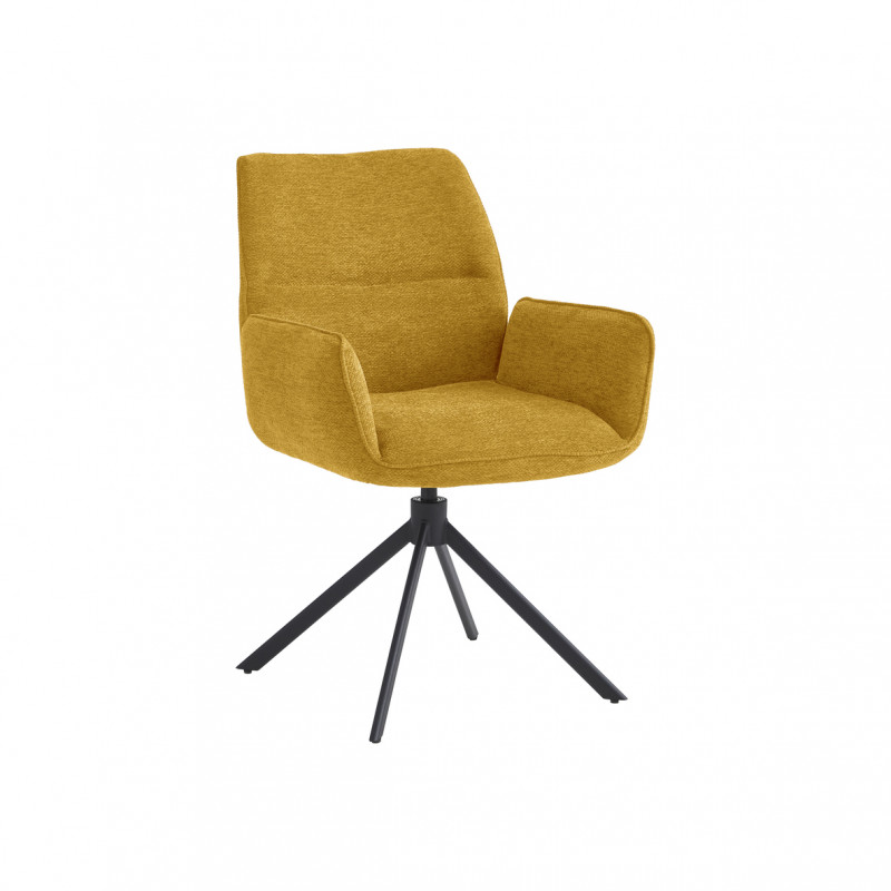 Chaise camel avec design élégant