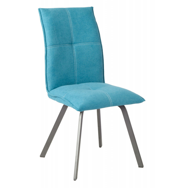 Chaise élégante avec structure métallique
